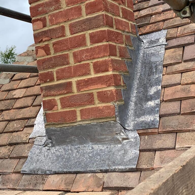 Lead Flashing on Roof in Camberley